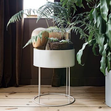 Macetero Plant Box Ferm Living redondo - Cashmere - Ferm Living
