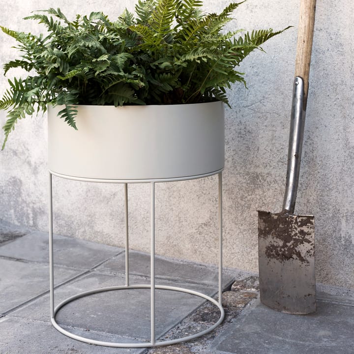 Macetero Plant Box Ferm Living redondo, Cashmere Ferm Living