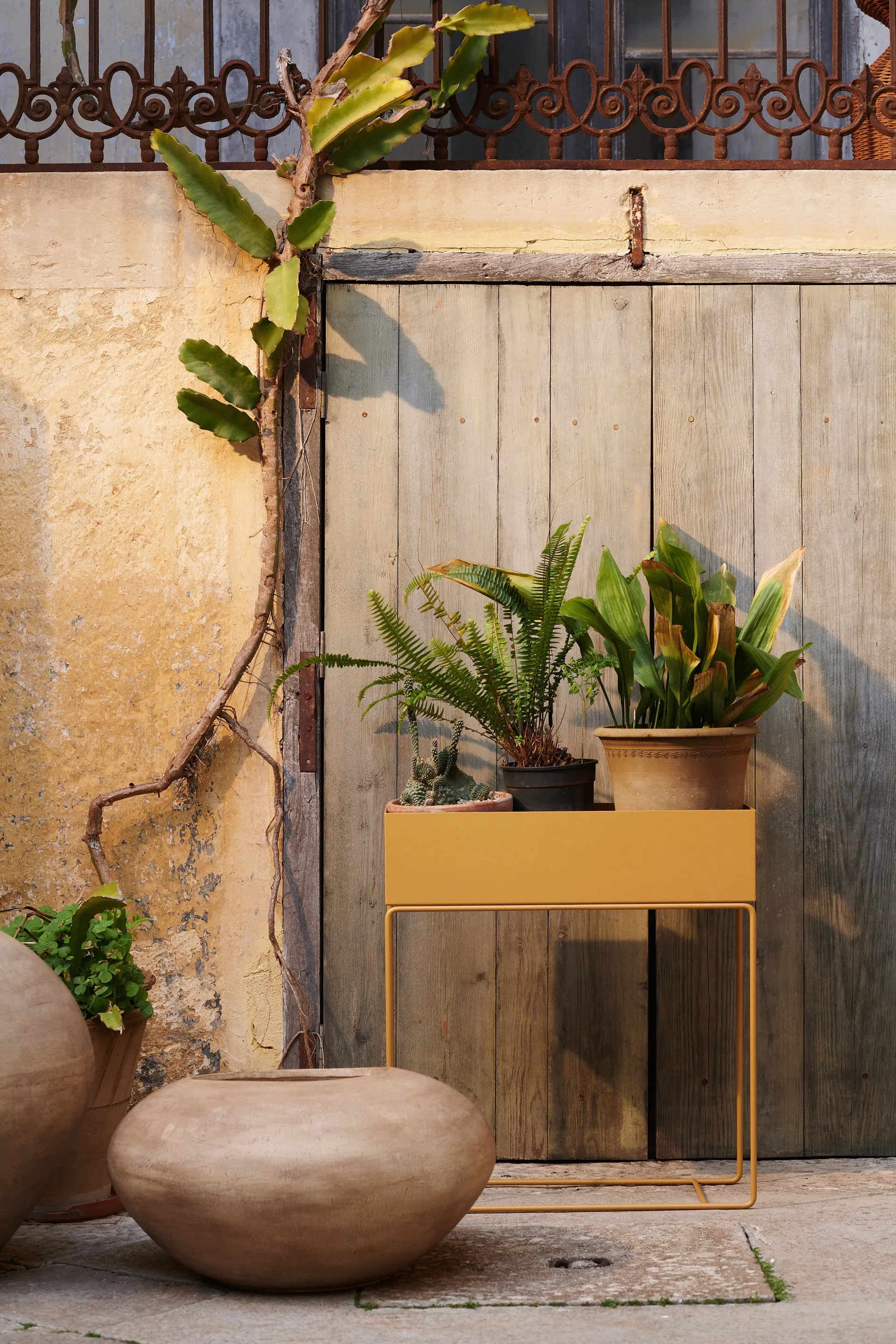 Macetero Plant Box ferm LIVING, Straw Ferm Living