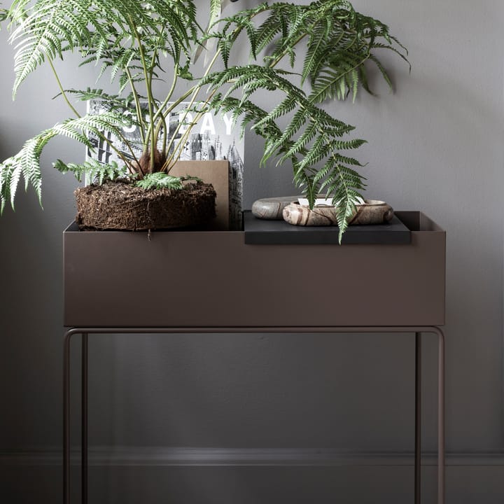 Macetero Plant Box ferm LIVING - Warm grey (gris) - ferm LIVING