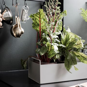 Macetero Plant Box S - gris claro - Ferm Living
