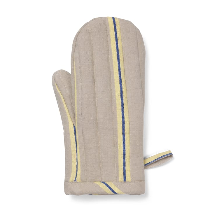 Manopla de horno Hale, Oyster-lemon-bright blue Ferm Living
