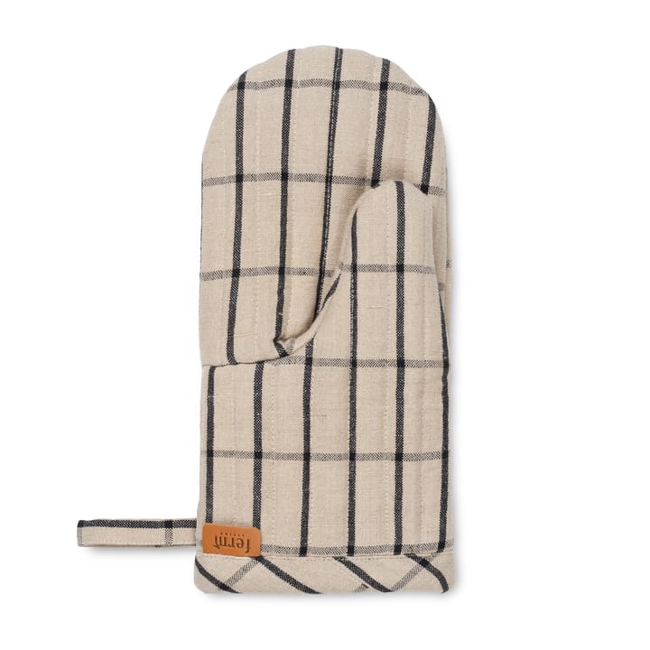 Manopla de horno Hale - Sand-negro - Ferm Living