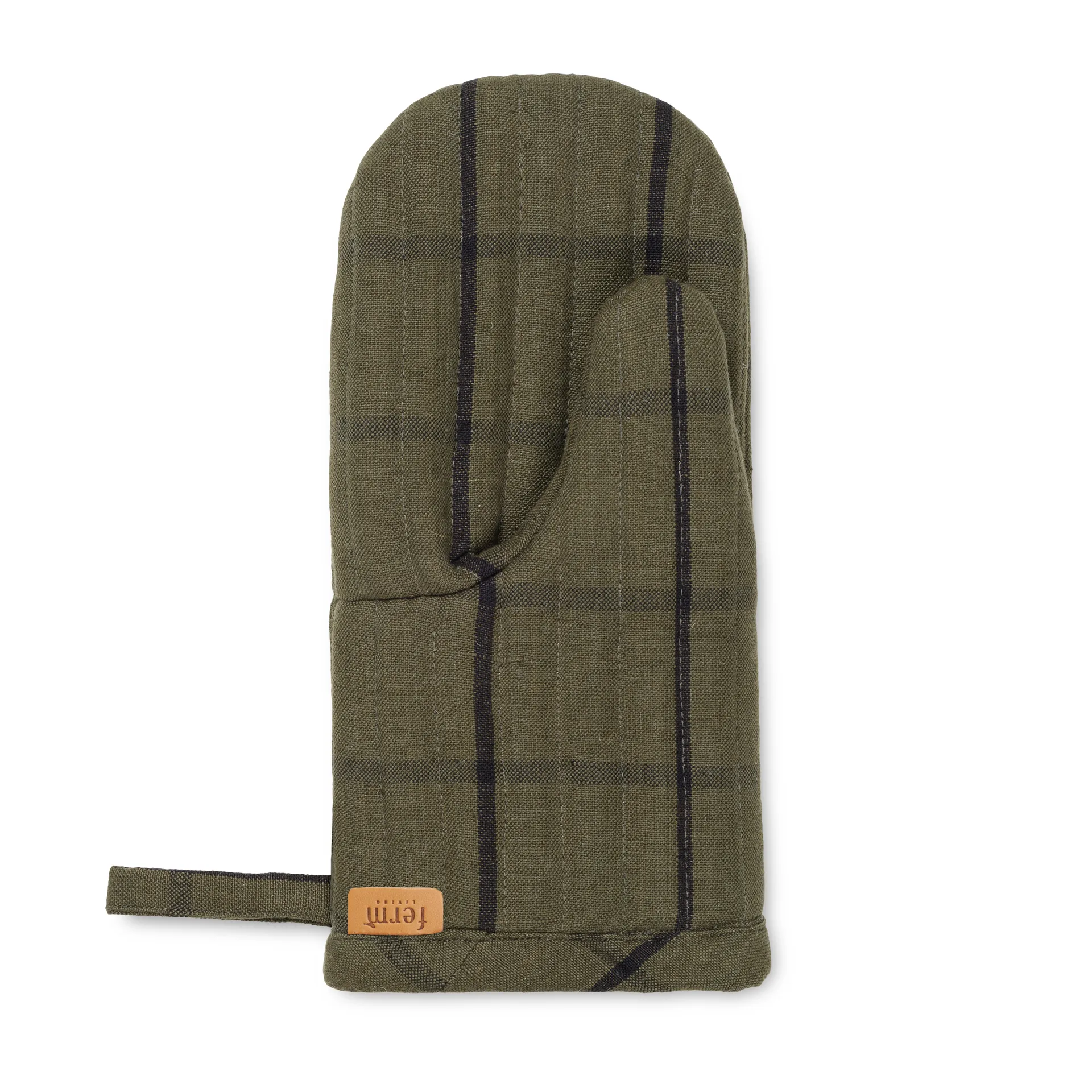 Manopla de horno Hale, verde-negro Ferm Living