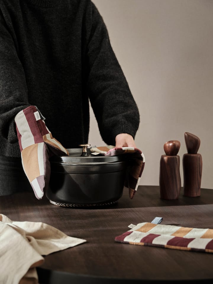 Manopla de horno Section, Patchwork Ferm Living