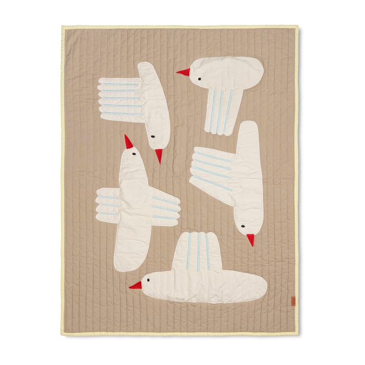 Manta acolchado Bird - Beige - Ferm Living