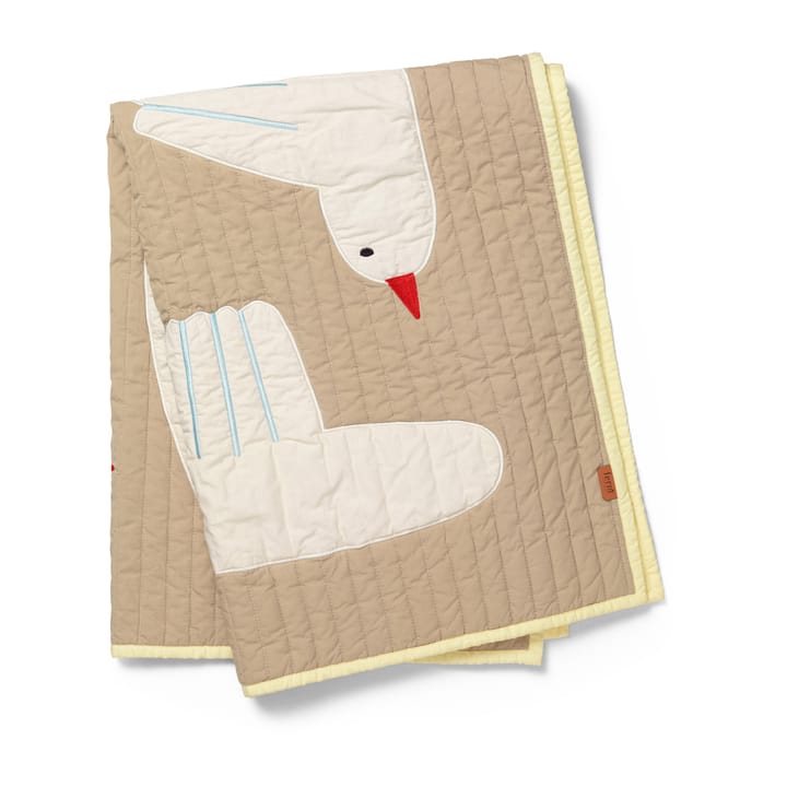 Manta acolchado Bird, Beige Ferm Living