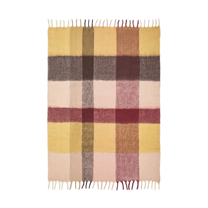 Manta de mohair Blur - Butter-pale rose, 130x170 cm - Ferm Living