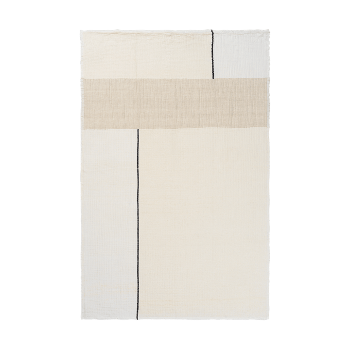 Manta Dela 120x170 cm - Natural-Off-white - Ferm Living