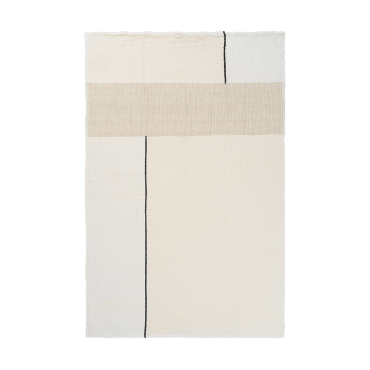 Manta Dela 120x170 cm - Natural-Off-white - ferm LIVING