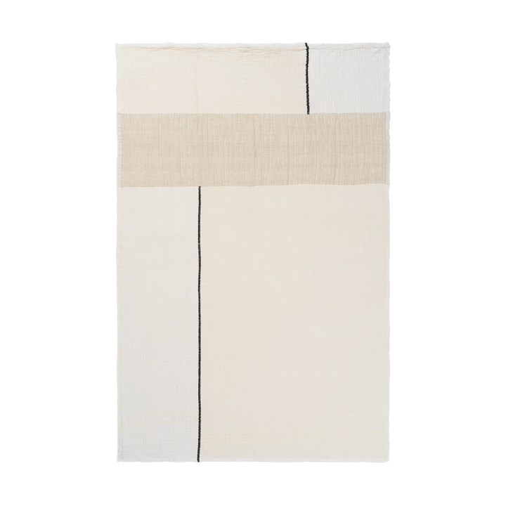Manta Dela 120x170 cm - Natural-Off-white - Ferm LIVING
