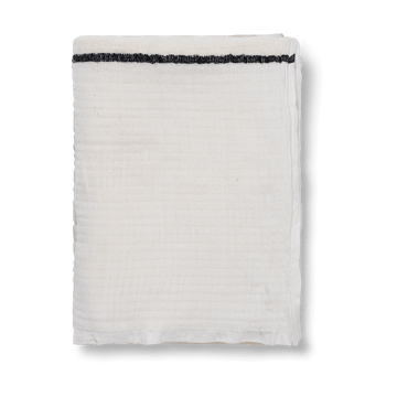 Manta Dela 120x170 cm - Natural-Off-white - Ferm Living