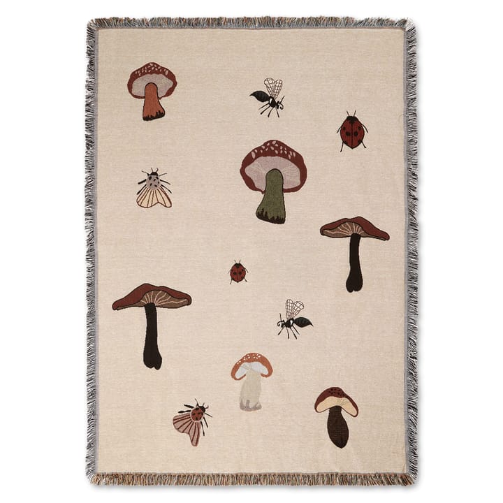 Manta Forest tapestry 120x170 cm - Sand - Ferm Living