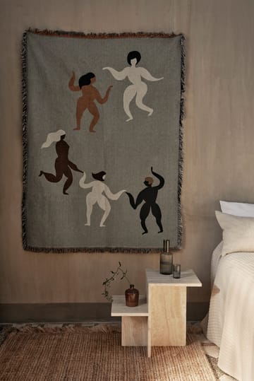 Manta Free tapestry 120x170 cm - Grey - Ferm Living