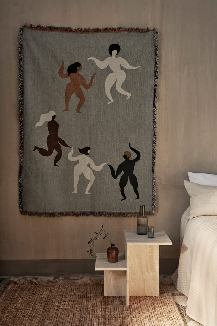 Manta Free tapestry 120x170 cm - Grey - ferm LIVING
