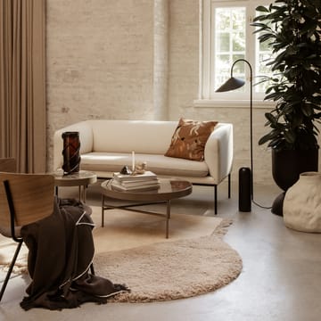 Manta Herringbone 120x180 cm - Dark coffee - Ferm Living