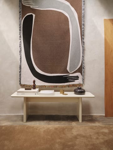 Manta Pose Tapestry 120x170 cm - Coffee - Ferm Living