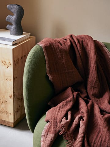 Manta Weaver 120x170 cm - Marrón Rojizo - Ferm Living