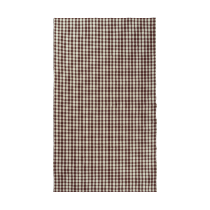 Mantel Bothy check 150x240 cm - Cinnamon-grey green - Ferm Living