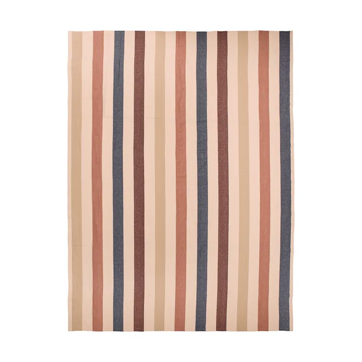 Mantel de mesa Hale - Cashmere-mocha-indigo blue, 150x240 cm - Ferm Living