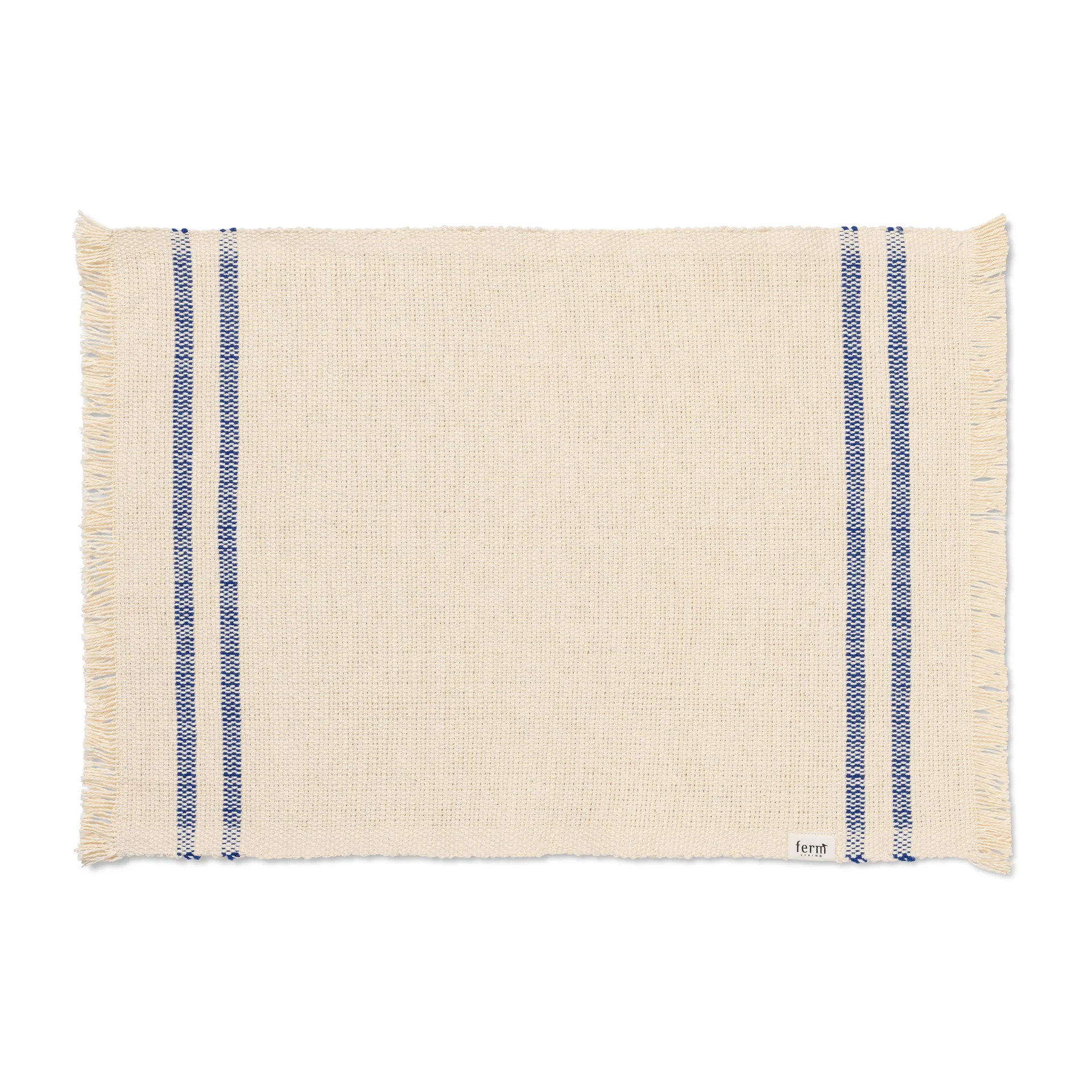 Mantel individual Savor 38x50 cm, Off-white/Blue Ferm Living