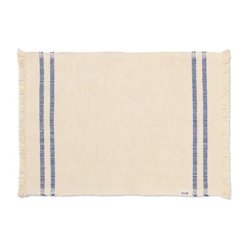 Mantel individual Savor 38x50 cm - Off-white/Blue - Ferm Living