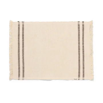 Mantel individual Savor 38x50 cm - Off-white/Chocolate - Ferm Living