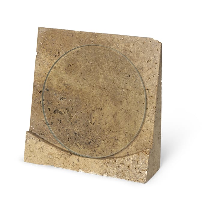 Marco Klint 18x18 cm, Beige travertin Ferm Living