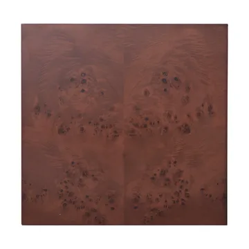 Mesa auxiliar Burl Cube 40x40 cm - Dark stained - Ferm Living