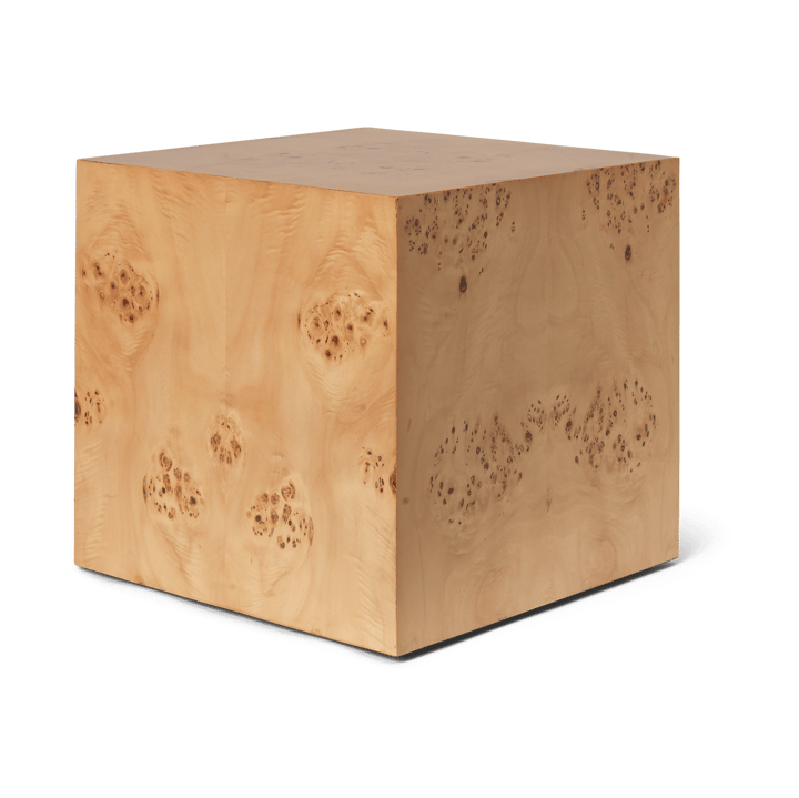 Mesa auxiliar Burl Cube 40x40 cm - Natural - Ferm Living