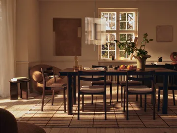 Mesa auxiliar Deya Ø47x45 cm - Chestnut brown - Ferm Living