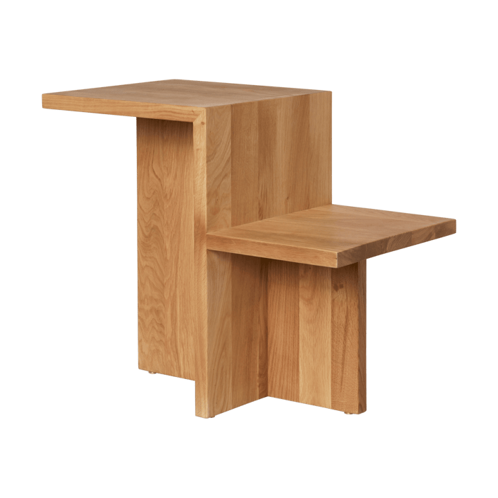Mesa auxiliar Distinct 59,5x35x50 cm - Natural oak - Ferm Living