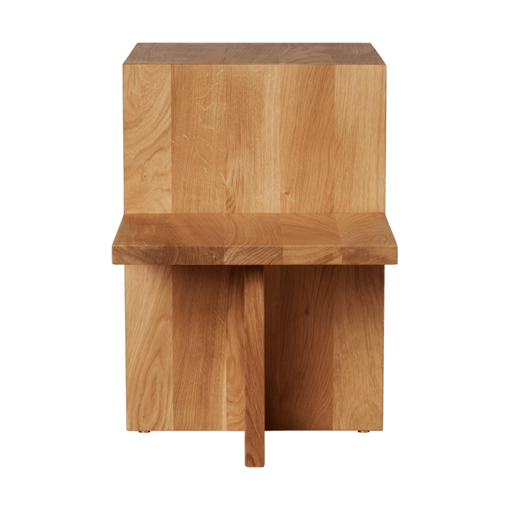 Mesa auxiliar Distinct 59,5x35x50 cm, Natural oak Ferm Living