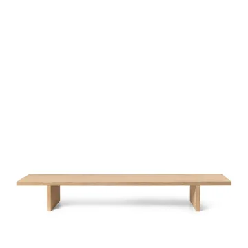 Mesa auxiliar Kona display table - Oak natural veneer - Ferm Living