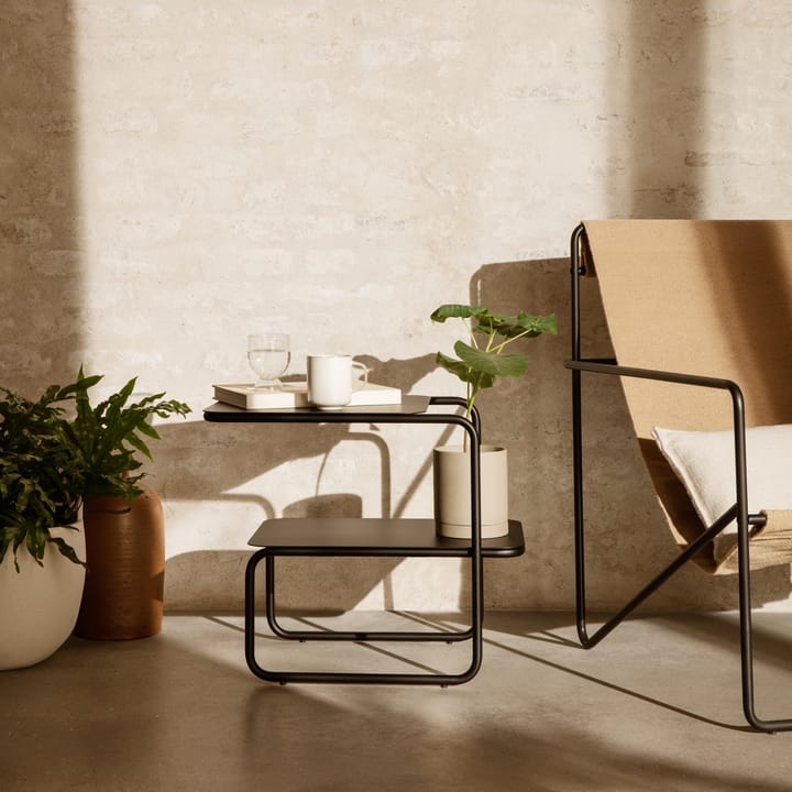 Mesa auxiliar Level , Black Ferm Living