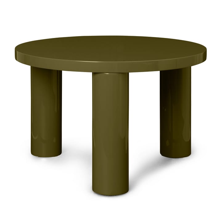 Mesa auxiliar Post small Ø65 cm - Olive - ferm LIVING