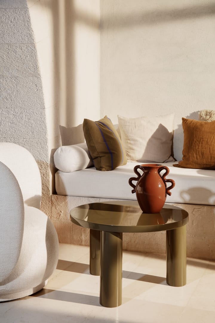 Mesa auxiliar Post small Ø65 cm, Olive Ferm Living
