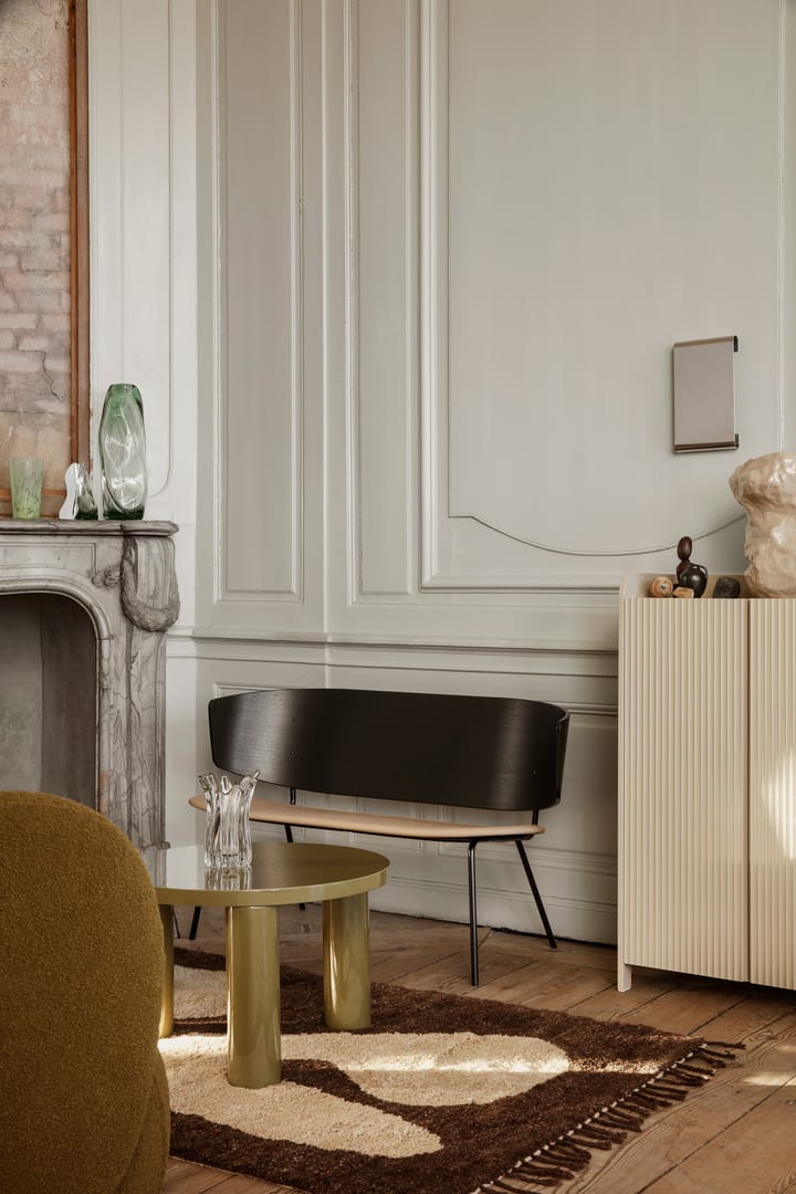 Mesa auxiliar Post small Ø65 cm, Olive Ferm Living