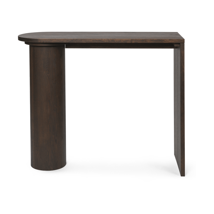 Mesa auxiliar Pylo Console Table 85x36x100 cm - Roble manchado oscuro - Ferm Living