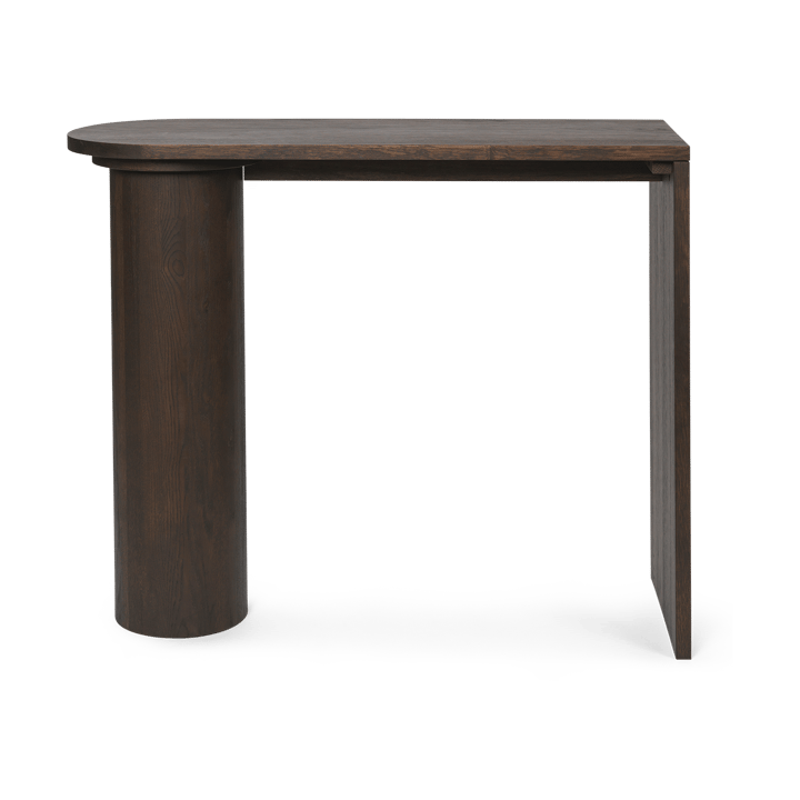 Mesa auxiliar Pylo Console Table 85x36x100 cm - Roble manchado oscuro - Ferm LIVING
