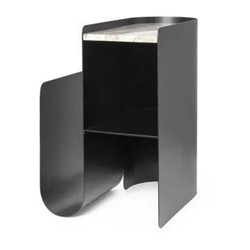Mesa auxiliar Vault 40,2x33,4x50 cm - Black - Ferm Living