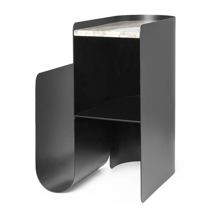 Mesa auxiliar Vault 40,2x33,4x50 cm - Black - Ferm LIVING