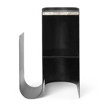 Mesa auxiliar Vault 40,2x33,4x50 cm - Black - Ferm Living