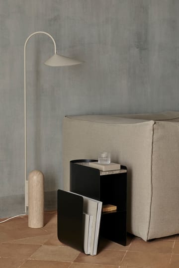 Mesa auxiliar Vault 40,2x33,4x50 cm - Black - Ferm Living