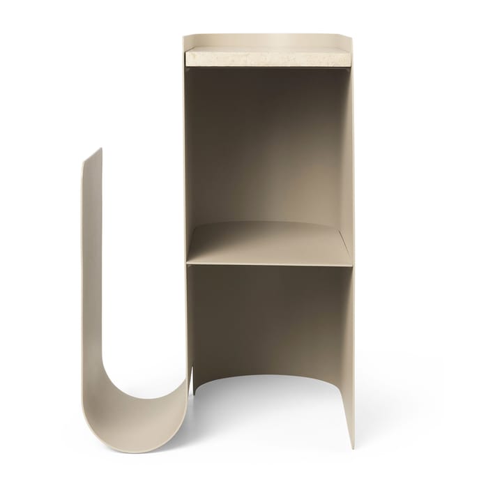 Mesa auxiliar Vault 40,2x33,4x50 cm, Cashmere Ferm Living