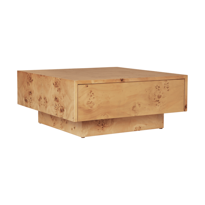 Mesa de centro Burl storage 70x70 cm - Natural - Ferm Living