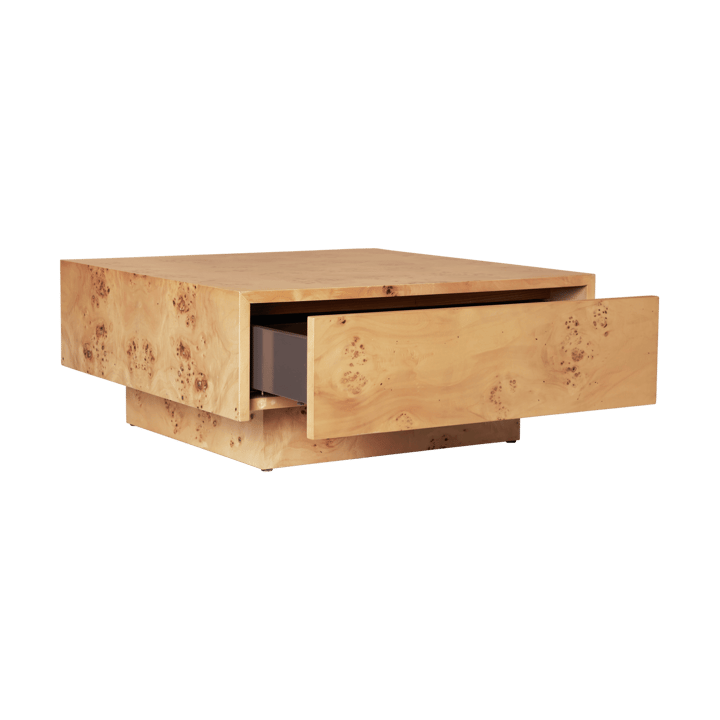 Mesa de centro Burl storage 70x70 cm, Natural Ferm Living