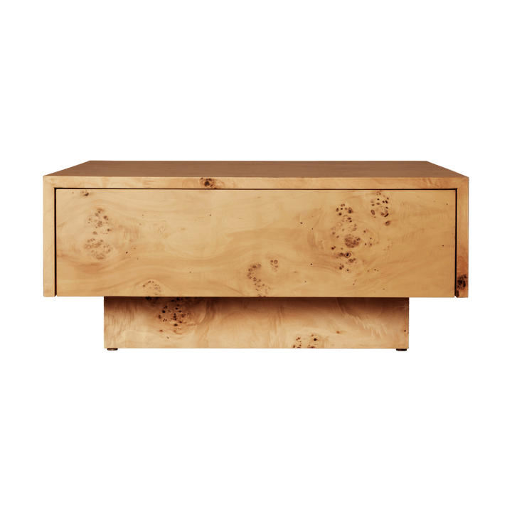 Mesa de centro Burl storage 70x70 cm, Natural Ferm Living