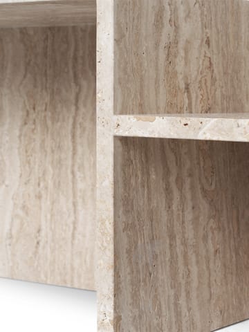 Mesa de centro Distinct - Travertin - Ferm Living