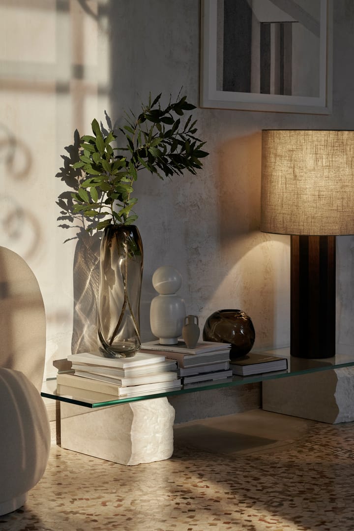 Mesa de centro Mineral 46x160 cm, Bianco curia Ferm Living